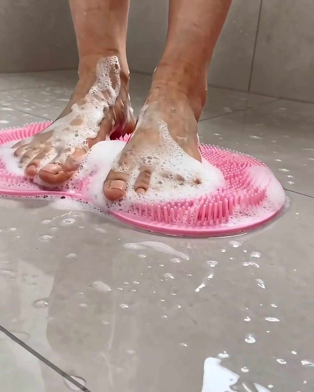 Shower Set: Foot Mat + Back Belt