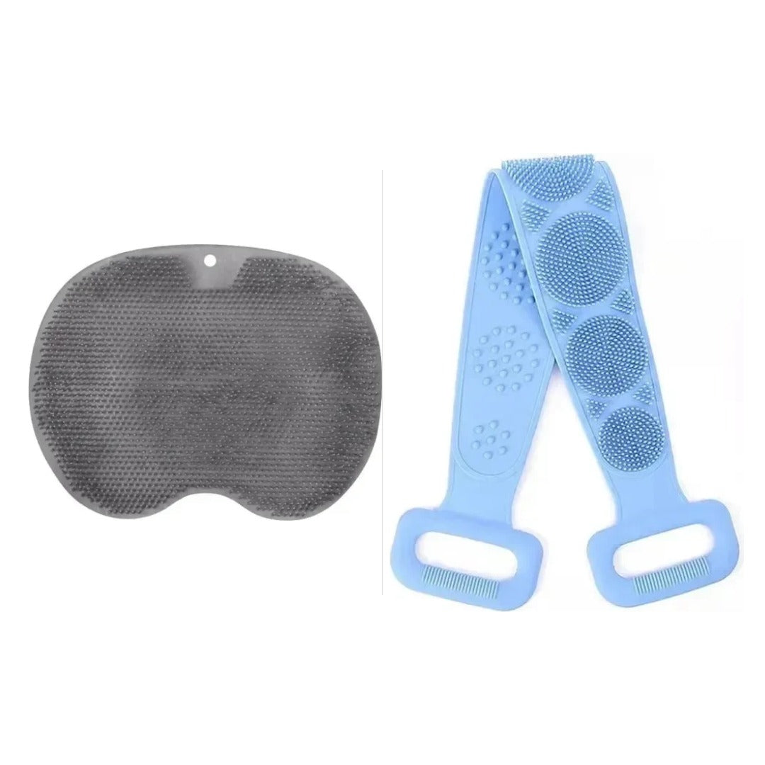 Shower Set: Foot Mat + Back Belt